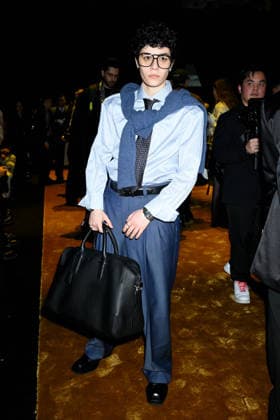 Milan, Milan Women s Fashion Week: Fall Winter 2026 27 - Boss Fashion Show - Guests. Pictured: Senza Cri (Cristiana Carella)  Copyright: xRiccardoxGiordanox xipa-agency.netx xRiccardoxGiordanox IPA_Agency_IPA72052720