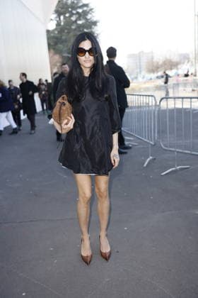MFW - Prada Outside Gabbriette at the Prada fashion show during the Milan Womenswear Fall Winter 2026 2027 Fashion Week on February 26, 2026 in Milan, Italy. Photo by Marco Piovanotto ABACAPRESS.COM Milan Italy  Copyright: xPiovanottoxMarco ABACAx