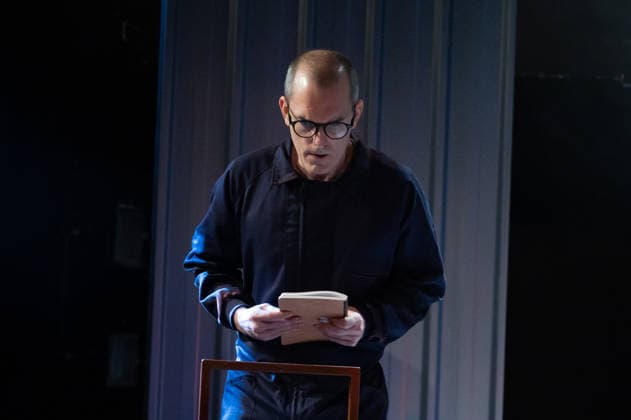 1984 by George Orwell in Madrid, Spain - 26 Feb 2026 Actor David Lazaro performs during the presentation of the play 1984 by George Orwell at the Fernan Gomez Theatre in Madrid. Madrid Spain Copyright: xAtilanoxGarciax xSOPAxImagesx photos06594