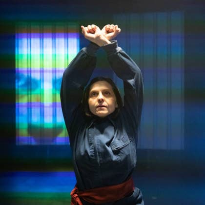 1984 by George Orwell in Madrid, Spain - 26 Feb 2026 Cristina Arranz performs during the presentation of the play 1984 by George Orwell at the Fernan Gomez Theatre in Madrid. Madrid Spain Copyright: xAtilanoxGarciax xSOPAxImagesx photos06627