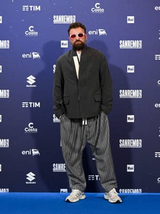 Sanremo, 76th Italian Song Festival. Dargen D Amico Photocall.  Copyright: xManuelexMangiarottix xipa-agency.netx xPoolxSanremox02x IPA_Agency_IPA72058599