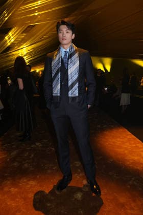 Milano Fashion Week - Women F W 26-27 Boss Men and Women Fashion Show Front Row Milan, Italy Wang Shun Milano Fashion Week - Women F W 26-27 Boss Men and Women Fashion Show Front Row Milan, Italy 26th February 2026 SGPItalia id 134535_001 * Not Exclusive  Copyright: xMarcoxErbax
