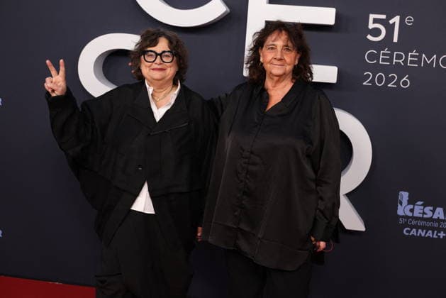 51st Cesar Ceremony - Arrivals Dominique Cabrera and Caroline Glorion arrive at the 51st Cesar Film Awards held at l Olympia on February 26, 2026, in Paris, France. Photo by Jerome Domine ABACAPRESS.COM Paris France  Copyright: xDominexJerome ABACAx