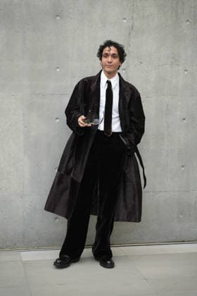 Milan, Milan Women s Fashion Week: Fall Winter 2026 27 - Women s Fashion, Fall Winter 2026 27 - Emporio Armani fashion show - arrivals in the photo: Tananai  Copyright: x xipa-agency.netx xRiccardoxGIordanox IPA_Agency_IPA72059745