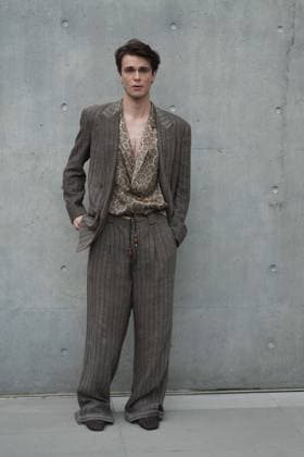 Milan, Milan Women s Fashion Week: Fall Winter 2026 27 - Women s Fashion, Fall Winter 2026 27 - Emporio Armani fashion show - arrivals in the photo: Nils Kuesel  Copyright: x xipa-agency.netx xRiccardoxGIordanox IPA_Agency_IPA72059844