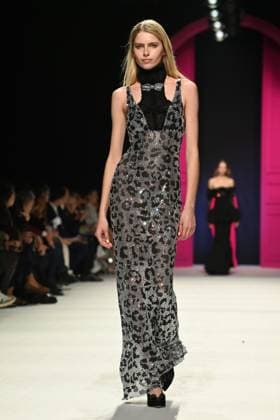 Milan, Milan Women s Fashion Week: Fall Winter 2026 27 - Women s Fashion, Fall Winter 2026 27 - Genny fashion show - catwalk in the photo: Model  Copyright: xRiccardoxGiordanox xipa-agency.netx xRiccardoxGIordanox IPA_Agency_IPA72060597