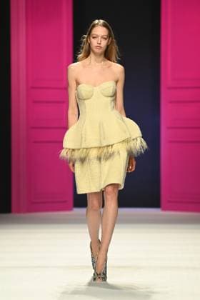 Milan, Milan Women s Fashion Week: Fall Winter 2026 27 - Women s Fashion, Fall Winter 2026 27 - Genny fashion show - catwalk in the photo: Model  Copyright: xRiccardoxGiordanox xipa-agency.netx xRiccardoxGIordanox IPA_Agency_IPA72060568