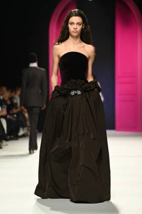 Milan, Milan Women s Fashion Week: Fall Winter 2026 27 - Women s Fashion, Fall Winter 2026 27 - Genny fashion show - catwalk in the photo: Model  Copyright: xRiccardoxGiordanox xipa-agency.netx xRiccardoxGIordanox IPA_Agency_IPA72060581