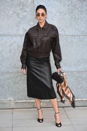 Milan, Milan Women s Fashion Week Fall Winter 2026 27 - Women s Fashion, Fall Winter 2026 27 - Emporio Armani fashion show - arrivals in the photo: Cecilia Rodriguez  Copyright: xSimonaxChiocciax xipa-agency.netx xFotosickix IPA_Agency_IPA72061370