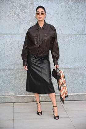 Milan, Milan Women s Fashion Week Fall Winter 2026 27 - Women s Fashion, Fall Winter 2026 27 - Emporio Armani fashion show - arrivals in the photo: Cecilia Rodriguez  Copyright: xSimonaxChiocciax xipa-agency.netx xFotosickix IPA_Agency_IPA72061375