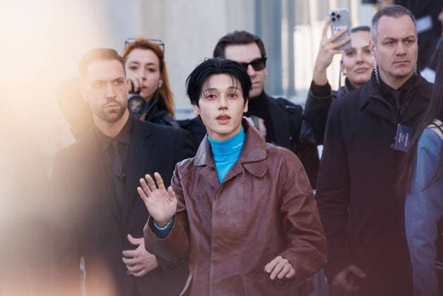 News - Prada - Celebrity Arrivals - Milan Fashion Week - Womenswear Fall Winter 2026 2027 Wooyoung is seen arriving at the Prada fashion show during the Milan Menswear Fall Winter 2026 2027 Fashion Week on February 26, 2026 in Milan, Italy. Photo: Cinzia Camela. Milan Fondazione Prada Italy Copyright: xCinziaxCamelax xLiveMediax LPN_2317243