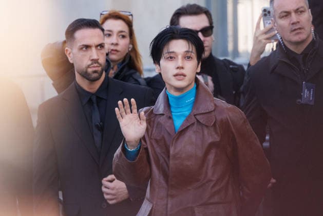 News - Prada - Celebrity Arrivals - Milan Fashion Week - Womenswear Fall Winter 2026 2027 Wooyoung is seen arriving at the Prada fashion show during the Milan Menswear Fall Winter 2026 2027 Fashion Week on February 26, 2026 in Milan, Italy. Photo: Cinzia Camela. Milan Fondazione Prada Italy Copyright: xCinziaxCamelax xLiveMediax LPN_2317245