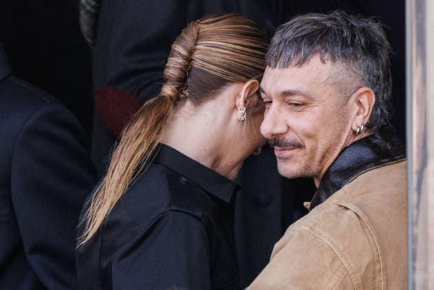 News - Prada - Celebrity Arrivals - Milan Fashion Week - Womenswear Fall Winter 2026 2027 Chiara Ferragni and a guest are seen arriving at the Prada fashion show during the Milan Menswear Fall Winter 2026 2027 Fashion Week on February 26, 2026 in Milan, Italy. Photo: Cinzia Camela. Milan Fondazione Prada Italy Copyright: xCinziaxCamelax xLiveMediax LPN_2317296