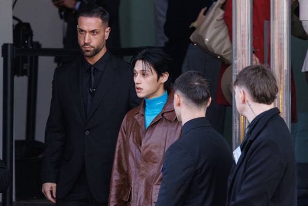 News - Prada - Celebrity Arrivals - Milan Fashion Week - Womenswear Fall Winter 2026 2027 Wooyoung is seen leaving the Prada fashion show during the Milan Menswear Fall Winter 2026 2027 Fashion Week on February 26, 2026 in Milan, Italy. Photo: Cinzia Camela. Milan Fondazione Prada Italy Copyright: xCinziaxCamelax xLiveMediax LPN_2317301