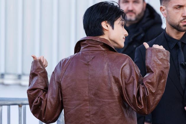 News - Prada - Celebrity Arrivals - Milan Fashion Week - Womenswear Fall Winter 2026 2027 Wooyoung is seen leaving the Prada fashion show during the Milan Menswear Fall Winter 2026 2027 Fashion Week on February 26, 2026 in Milan, Italy. Photo: Cinzia Camela. Milan Fondazione Prada Italy Copyright: xCinziaxCamelax xLiveMediax LPN_2317311