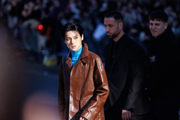 News - Prada - Celebrity Arrivals - Milan Fashion Week - Womenswear Fall Winter 2026 2027 Wooyoung is seen leaving the Prada fashion show during the Milan Menswear Fall Winter 2026 2027 Fashion Week on February 26, 2026 in Milan, Italy. Photo: Cinzia Camela. Milan Fondazione Prada Italy Copyright: xCinziaxCamelax xLiveMediax LPN_2317321