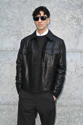 Milan, Milan Women s Fashion Week Fall Winter 2026 27 - Women s Fashion, Fall Winter 2026 27 - Emporio Armani fashion show - arrivals in the photo: Tedua  Copyright: xSimonaxChiocciax xipa-agency.netx xFotosickix IPA_Agency_IPA72061640