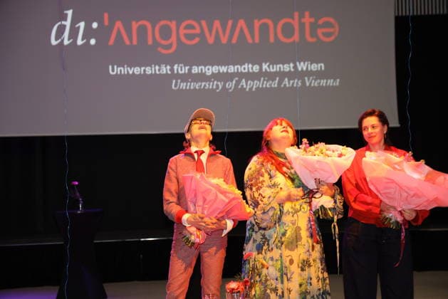 Verleihung Oskar Kokoschka Preis 2026 Wien, Angewandte , 26 02 2026 Jakob Lena KNEBL, Ashley Hans SCHEIRL, Natalia GUROVA