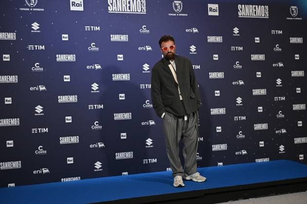 Foto IPP Felice De Martino Sanremo 26 02 2026 76° Festival della canzone italiana Nella foto: Dargen D Amico Italy Photo Press World Copyright