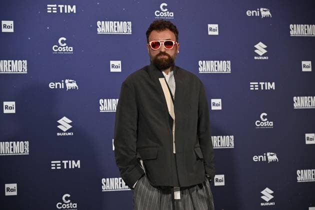 Foto IPP Felice De Martino Sanremo 26 02 2026 76° Festival della canzone italiana Nella foto: Dargen D Amico Italy Photo Press World Copyright