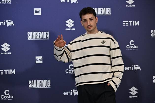 Foto IPP Felice De Martino Sanremo 26 02 2026 76° Festival della canzone italiana Nella foto: Nayt Italy Photo Press World Copyright