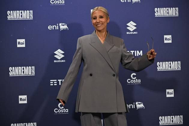 Foto IPP Felice De Martino Sanremo 26 02 2026 76° Festival della canzone italiana Nella foto: Malika Ayane Italy Photo Press World Copyright