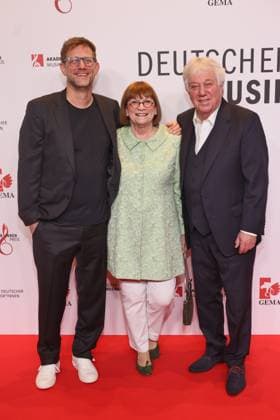17. Deutscher Musikautorenpreis 2026 Alexander Zuckowski, Monika Zuckowski, Rolf Zuckowski 17. Deutscher Musikautorenpreis 2026, The Ritz-Carlton, Berlin, Datum: 26.02.2026 Copyright: xEventpress Kratschx