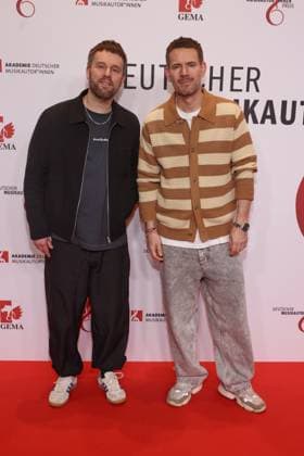 17. Deutscher Musikautorenpreis 2026 Kristoffer Hünecke, Johannes Strate 17. Deutscher Musikautorenpreis 2026, The Ritz-Carlton, Berlin, Datum: 26.02.2026 Copyright: xEventpress Kratschx