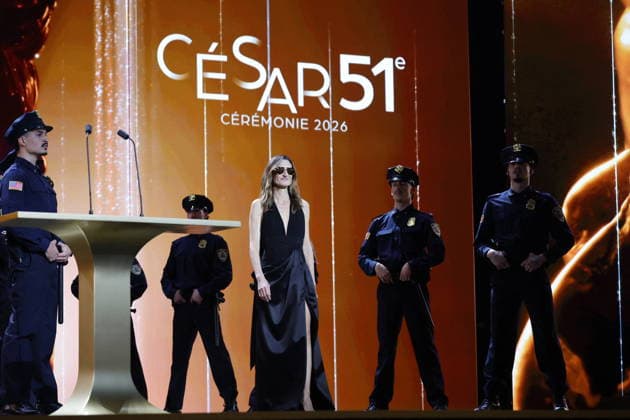 51st Cesar Ceremony Camille Cottin during the 51st Cesar Film Awards held at l Olympia on February 26, 2026, in Paris, France. Photo by Nasser Berzane ABACAPRESS.COM Paris France  Copyright: xBerzanexNasser ABACAx