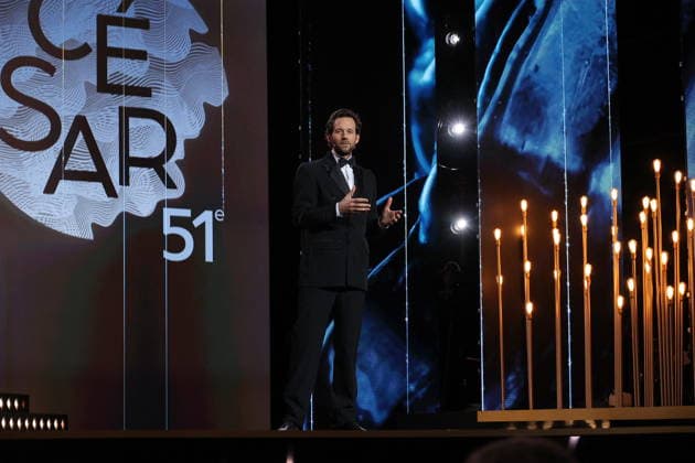 51st Cesar Ceremony Benjamin Lavernhe during the 51st Cesar Film Awards held at l Olympia on February 26, 2026, in Paris, France. Photo by Nasser Berzane ABACAPRESS.COM Paris France  Copyright: xBerzanexNasser ABACAx