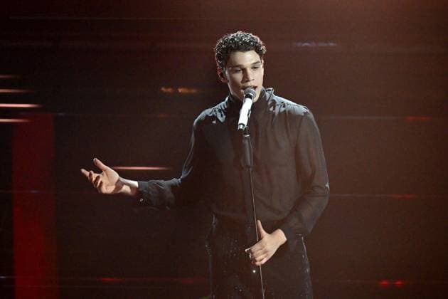 Foto IPP Felice De Martino Sanremo 26 02 2026 76° Festival della canzone italiana Nella foto: Nicolò Filippucci - Italy Photo Press World Copyright