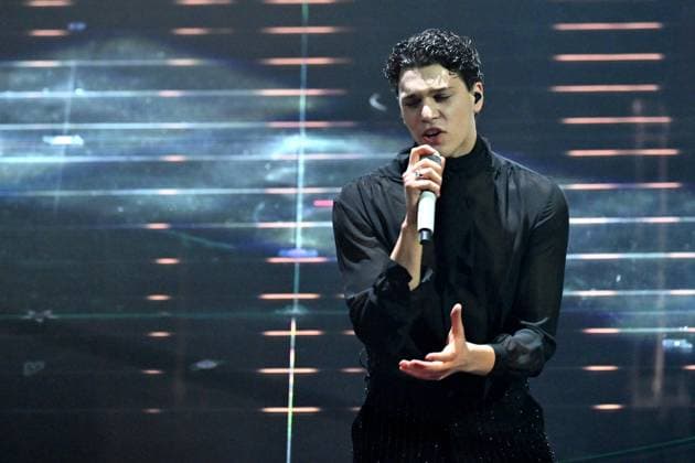 Foto IPP Felice De Martino Sanremo 26 02 2026 76° Festival della canzone italiana Nella foto: Nicolò Filippucci - Italy Photo Press World Copyright