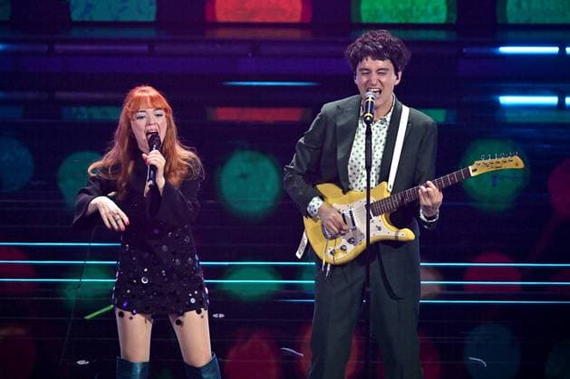 Foto IPP Felice De Martino Sanremo 26 02 2026 76° Festival della canzone italiana Nella foto Maria Antonietta & Colombre - Italy Photo Press World Copyright