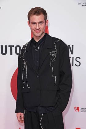 Dominik Hartz beim 17. DEUTSCHEN MUSIKAUTOR*INNENPREIS im The Ritz-Carlton in Berlin am 26.02.2026