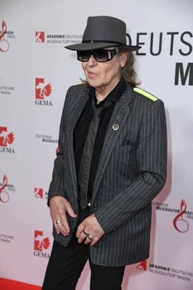 Udo Lindenberg beim 17. DEUTSCHEN MUSIKAUTOR*INNENPREIS im The Ritz-Carlton in Berlin am 26.02.2026