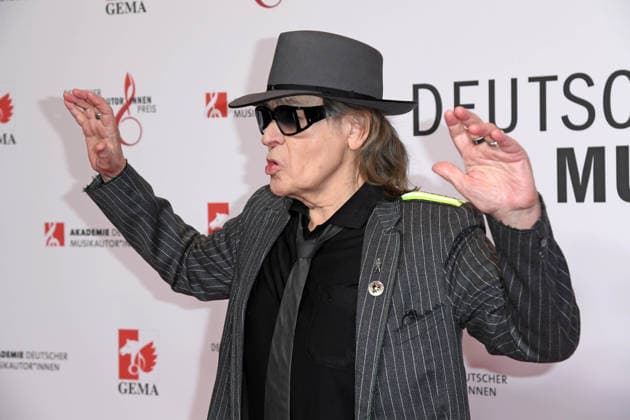 Udo Lindenberg beim 17. DEUTSCHEN MUSIKAUTOR*INNENPREIS im The Ritz-Carlton in Berlin am 26.02.2026