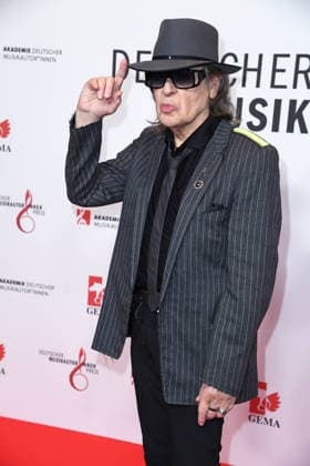 Udo Lindenberg beim 17. DEUTSCHEN MUSIKAUTOR*INNENPREIS im The Ritz-Carlton in Berlin am 26.02.2026