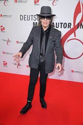 Udo Lindenberg beim 17. DEUTSCHEN MUSIKAUTOR*INNENPREIS im The Ritz-Carlton in Berlin am 26.02.2026