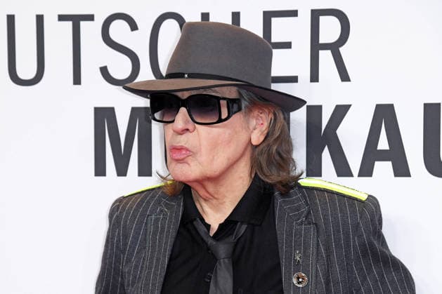 Udo Lindenberg beim 17. DEUTSCHEN MUSIKAUTOR*INNENPREIS im The Ritz-Carlton in Berlin am 26.02.2026