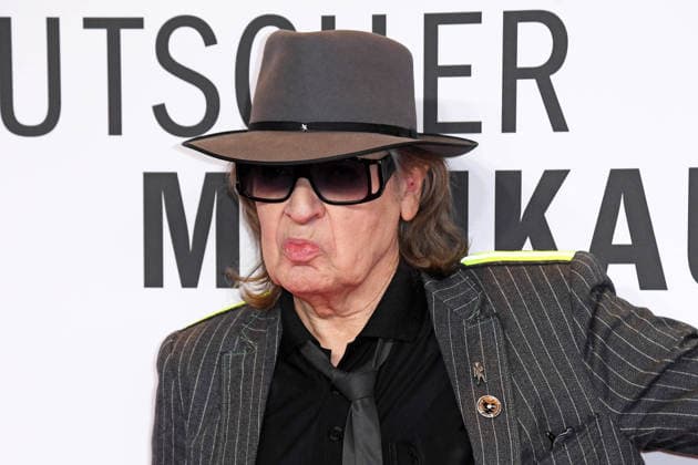 Udo Lindenberg beim 17. DEUTSCHEN MUSIKAUTOR*INNENPREIS im The Ritz-Carlton in Berlin am 26.02.2026