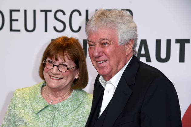 Rolf Zuckowski mit Ehefrau Monika Zuckowski beim 17. DEUTSCHEN MUSIKAUTOR*INNENPREIS im The Ritz-Carlton in Berlin am 26.02.2026