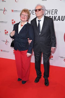 York Höller mit Ehefrau Maria Brückner beim 17. DEUTSCHEN MUSIKAUTOR*INNENPREIS im The Ritz-Carlton in Berlin am 26.02.2026