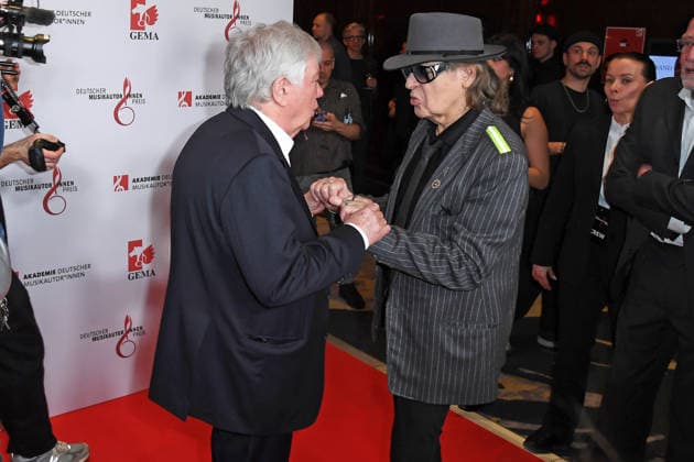 Rolf Zuckowski, Udo Lindenberg beim 17. DEUTSCHEN MUSIKAUTOR*INNENPREIS im The Ritz-Carlton in Berlin am 26.02.2026