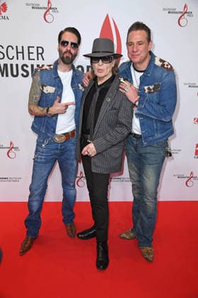 Udo Lindenberg, The BossHoss (Alec Voelkel, Sascha Vollmer) beim 17. DEUTSCHEN MUSIKAUTOR*INNENPREIS im The Ritz-Carlton in Berlin am 26.02.2026
