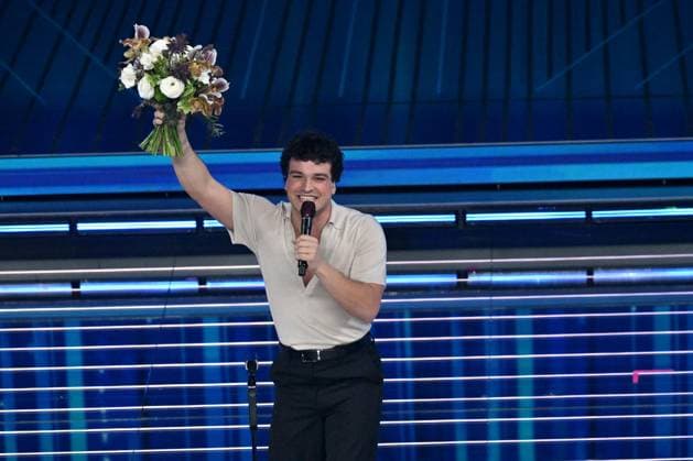 Foto IPP Felice De Martino Sanremo 26 02 2026 76° Festival della canzone italiana Nella foto Leo Gasman Italy Photo Press World Copyright