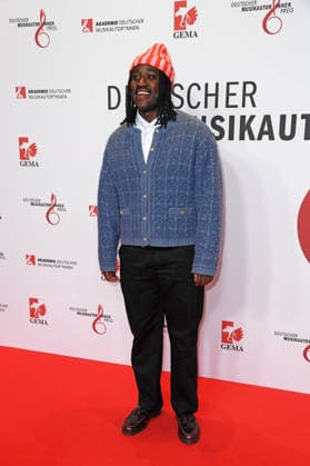 Jonny Mahoro beim 17. DEUTSCHEN MUSIKAUTOR*INNENPREIS im The Ritz-Carlton in Berlin am 26.02.2026