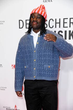 Jonny Mahoro beim 17. DEUTSCHEN MUSIKAUTOR*INNENPREIS im The Ritz-Carlton in Berlin am 26.02.2026