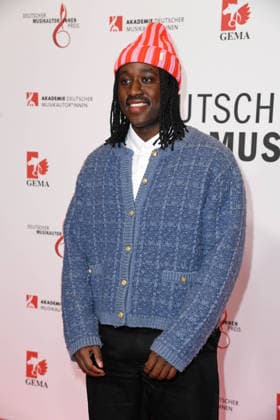 Jonny Mahoro beim 17. DEUTSCHEN MUSIKAUTOR*INNENPREIS im The Ritz-Carlton in Berlin am 26.02.2026