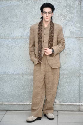 Milan, Milan Women s Fashion Week Fall Winter 2026 27 - Women s Fashion, Fall Winter 2026 27 - Emporio Armani fashion show - arrivals in the photo: Joseph Zeng  Copyright: xSimonaxChiocciax xipa-agency.netx xFotosickix IPA_Agency_IPA72066982
