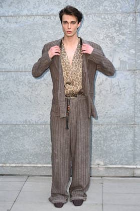 Milan, Milan Women s Fashion Week Fall Winter 2026 27 - Women s Fashion, Fall Winter 2026 27 - Emporio Armani fashion show - arrivals in the photo: Nils Kuesel  Copyright: xSimonaxChiocciax xipa-agency.netx xFotosickix IPA_Agency_IPA72067063
